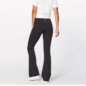 Lululemon Throw Back Pant 32.5” - Size 12 Black